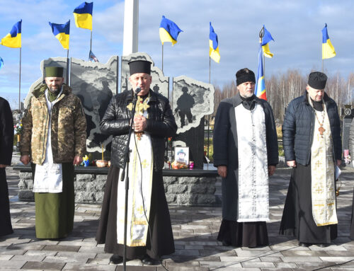 Відбулося відкриття пам’ятного знаку загиблим воїнам