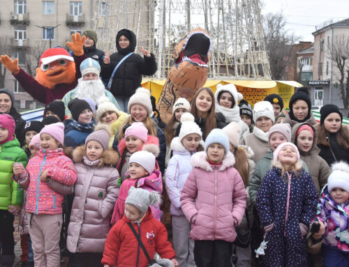 Новорічне свято для малечі у центрі Коростеня