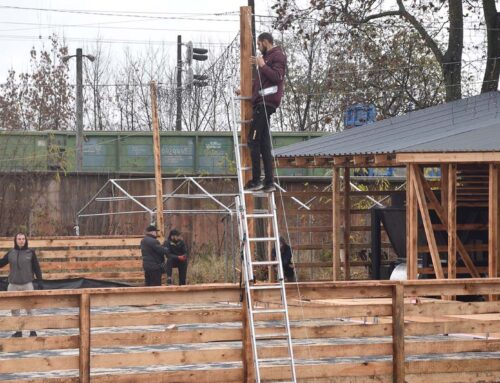 У Коростені триває будівництво ковзанки – що відомо