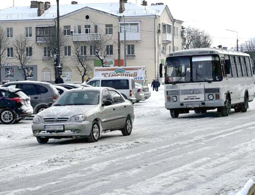 Рух маршрутних рейсів у громаді після снігопаду: стан на сьогодні