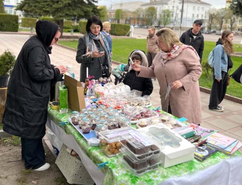 У центрі Коростеня провели захід до Дня першої Пластової присяги