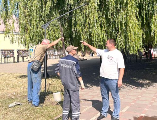 У місті запрацювали рамки-розпилювачі води: де можна освіжитися у спеку?