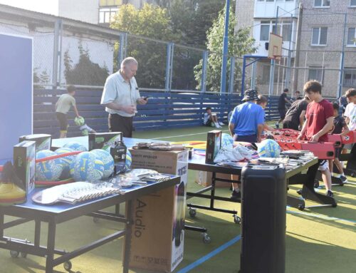 Для ЦФЗН «Спорт для всіх» передали благодійну допомогу від норвежців
