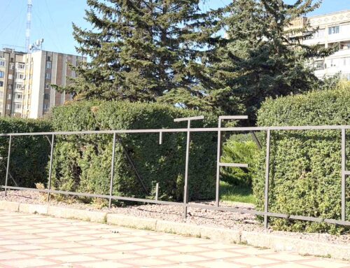 У центрі міста демонтували літери зі знаку «Я люблю Коростень»